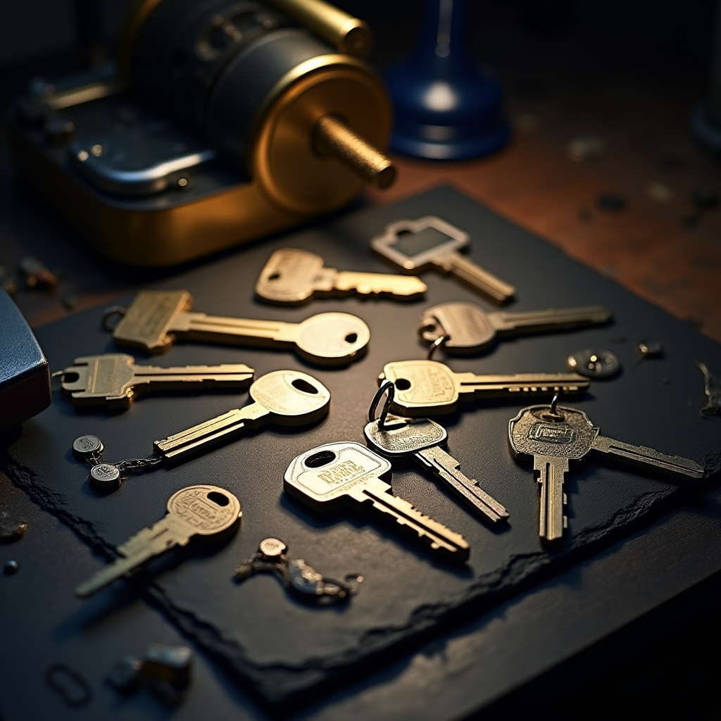 Assortimento di chiavi standard e di sicurezza per duplicazione